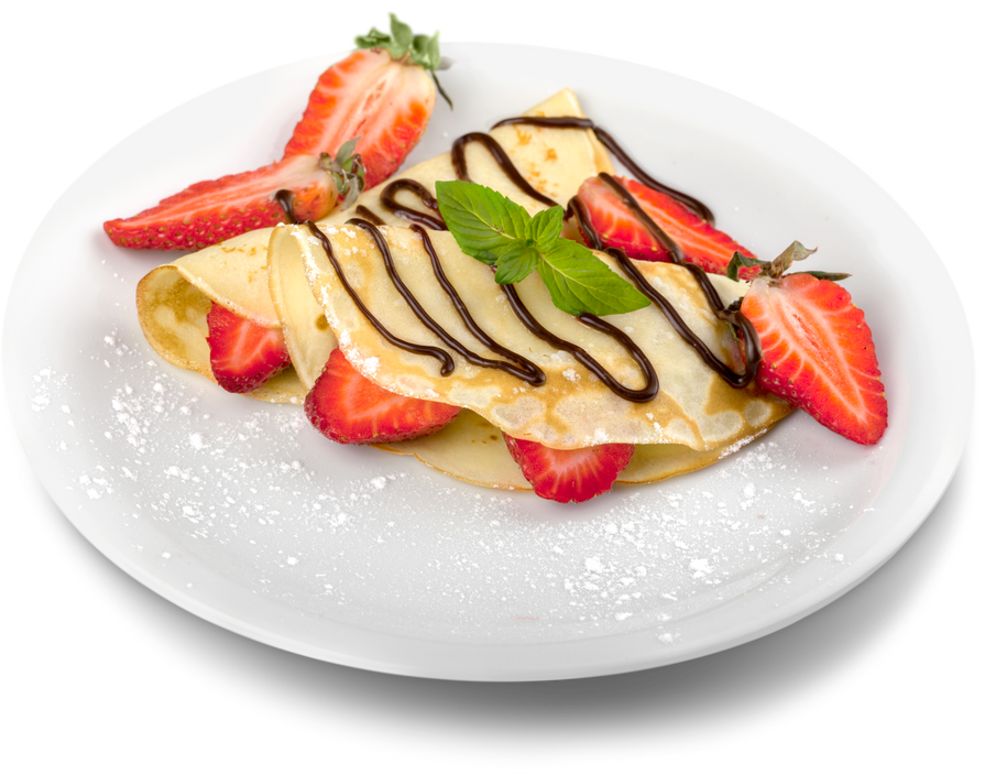 Sweet Thin French Style Crepes