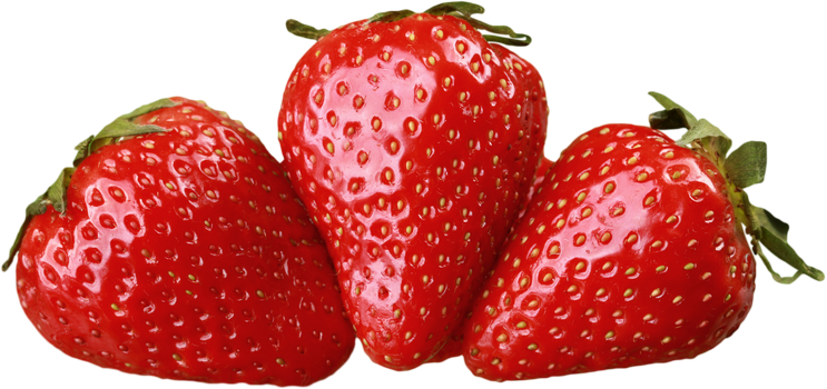 Strawberries - Isolated